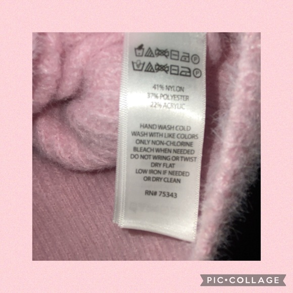 Pink Women's Sweater - Picture 3 of 3